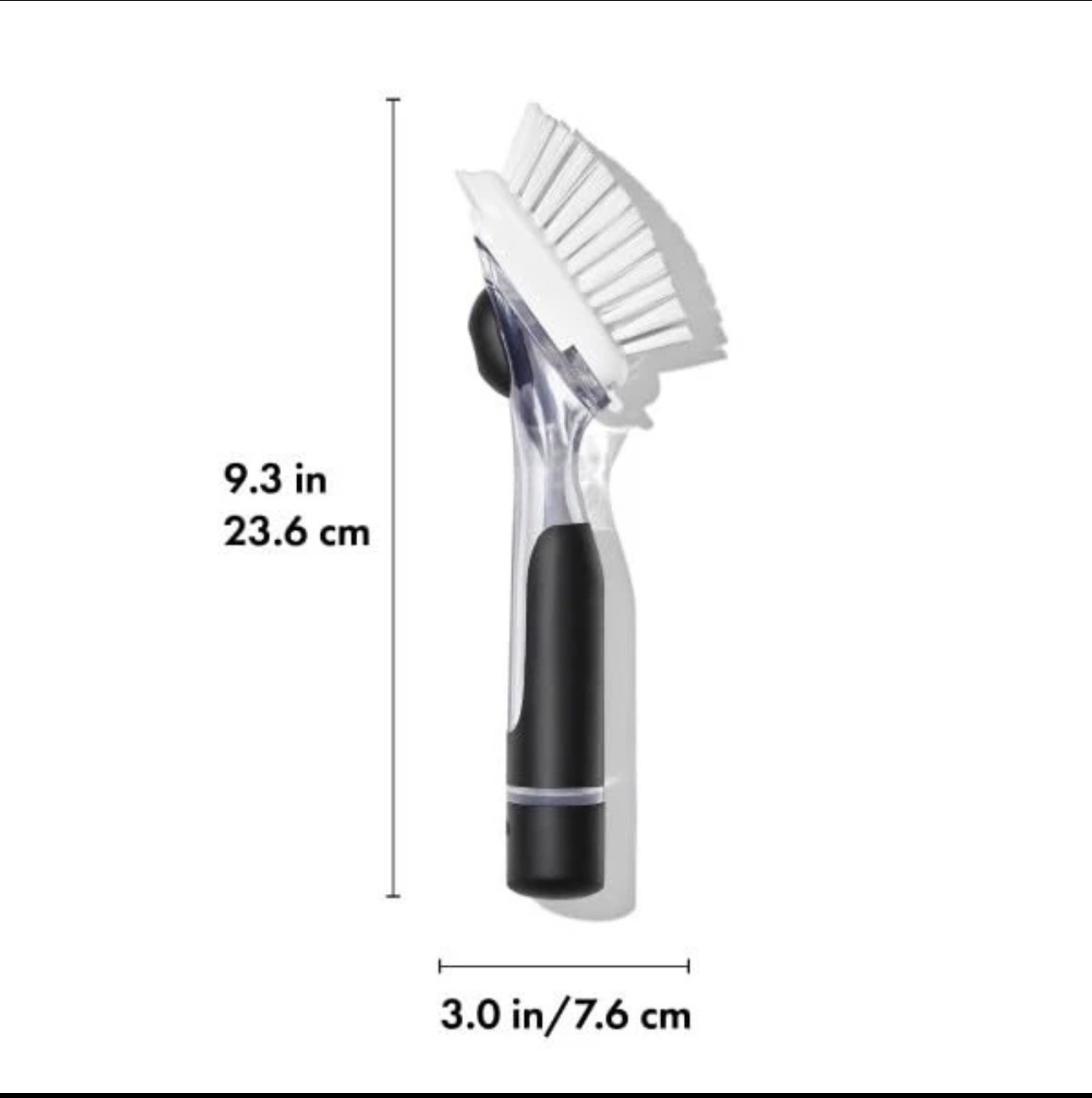 OXO Good Grips Soap Dispensing Dish Brush Kitchen Scrub Brush Dispenser NEW