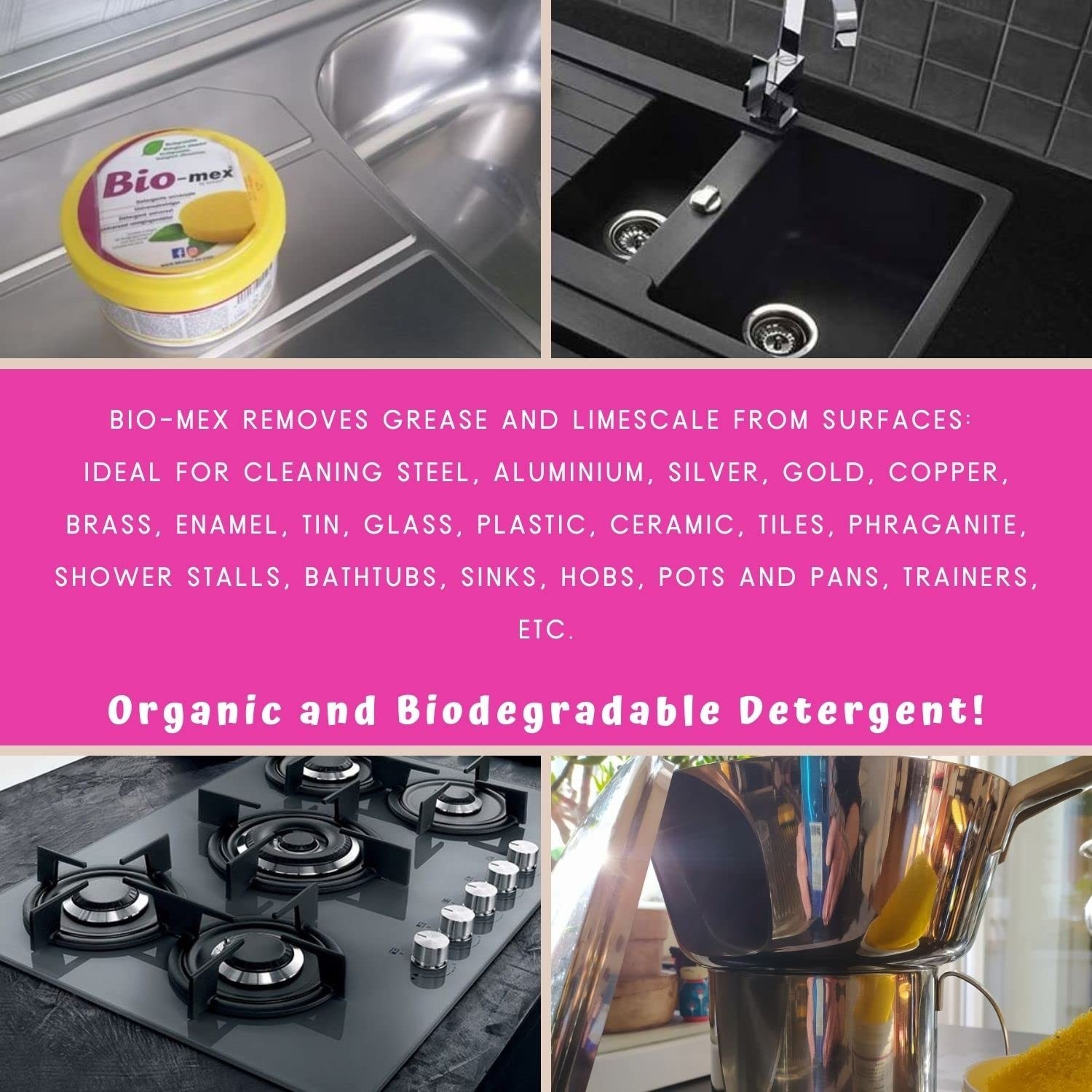 Biodegradable Cleaner for Multiple Surfaces