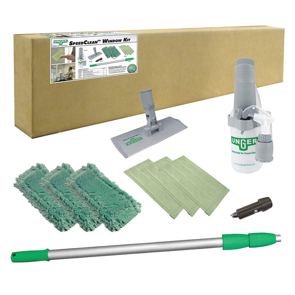 UNGER CK053 Window Clean System,72 in L Handle,Alum. 22F569
