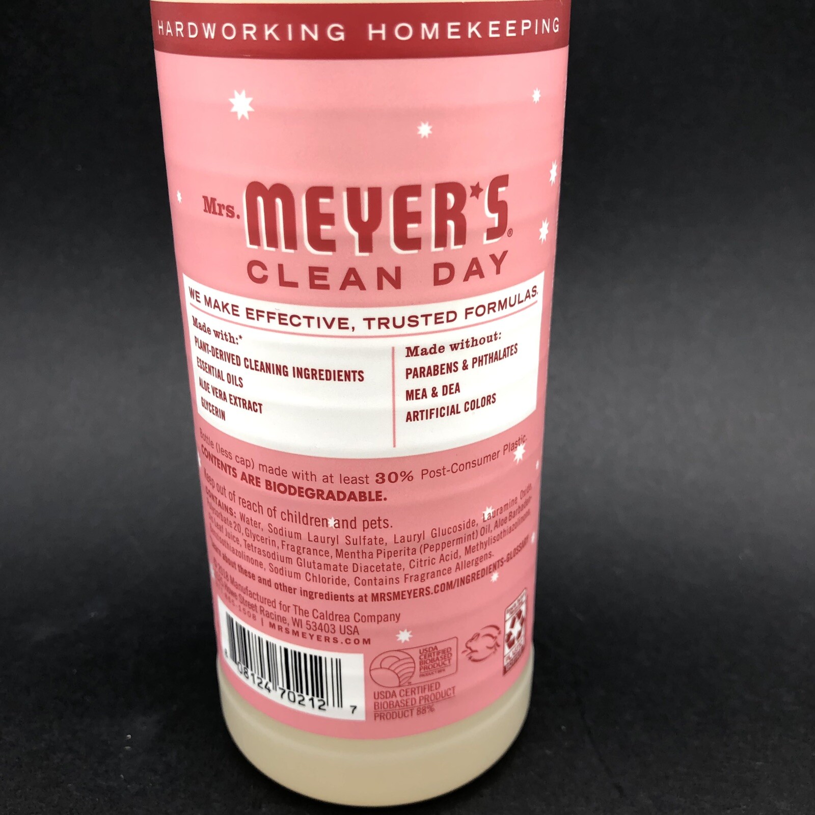 Mrs. Meyer’s Clean Day Limited Edition Peppermint Scent 16oz Liquid Dish Soap