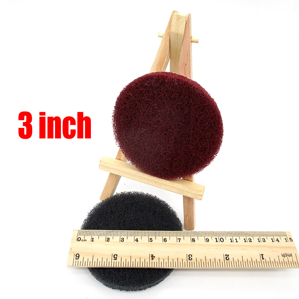 1″-7″ Drill Power Brush Tile Scrubber Scouring Pads Cleaning Pad 240-3000 Grit