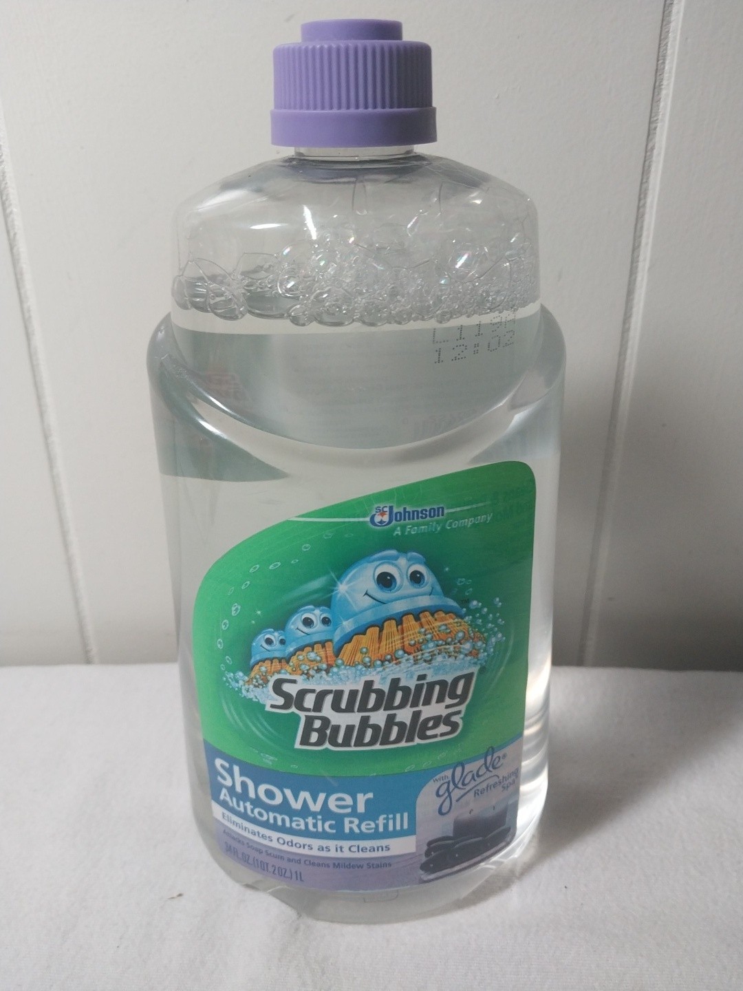 Scrubbing Bubbles Automatic Shower Cleaner Refill Fresh Clean Scent 34oz