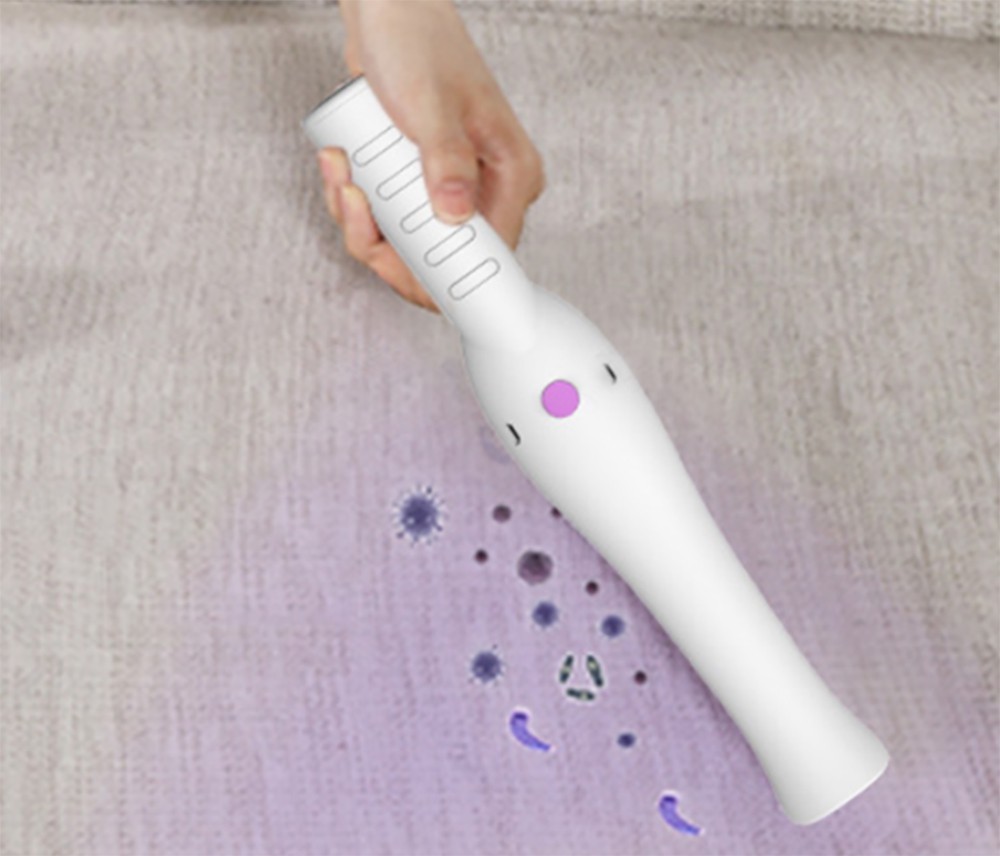 SET OF 2 Sanitation Portable Wand Rechargeable Light Lamp Germ Protection