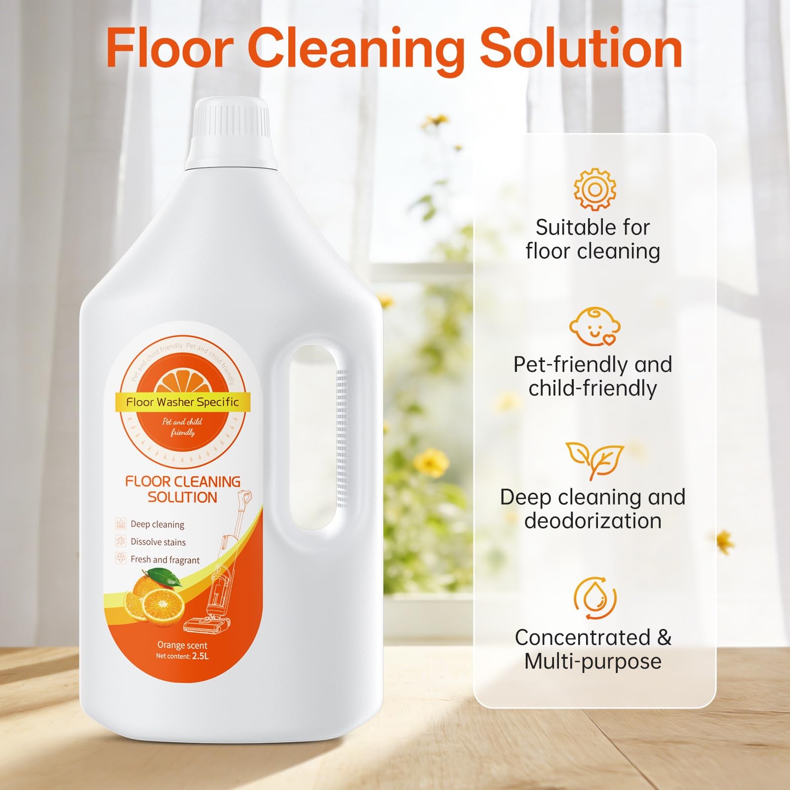 Floor Cleaning Solution Compatible With Tineco/Bissell/Dreame And Shark, Frag…