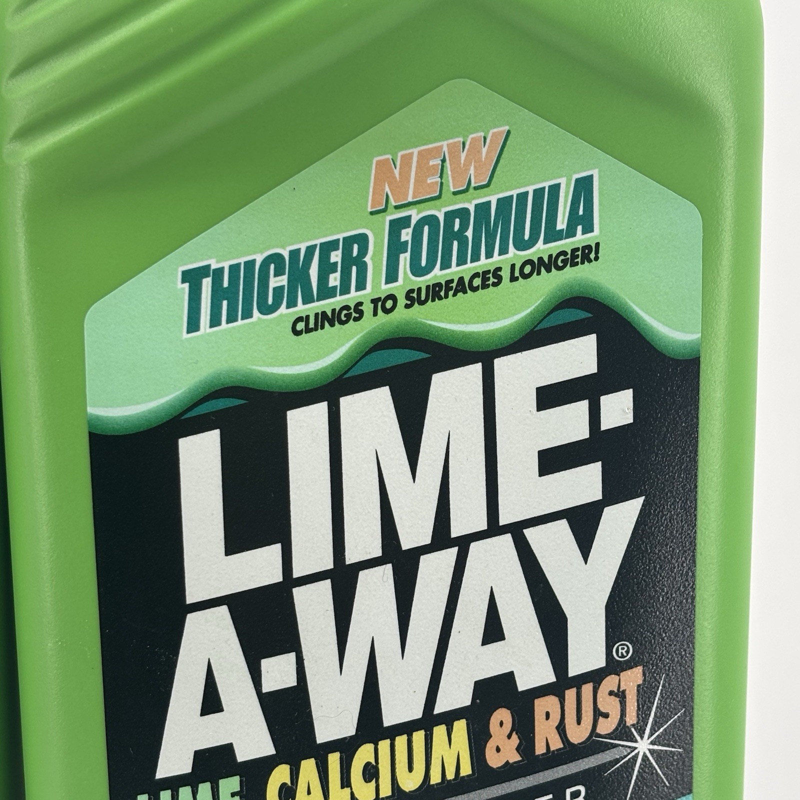 2 Lime-A-Way Lime Away Thick Gel Formula Stain Cleaner 28 oz Each Vintage 2000
