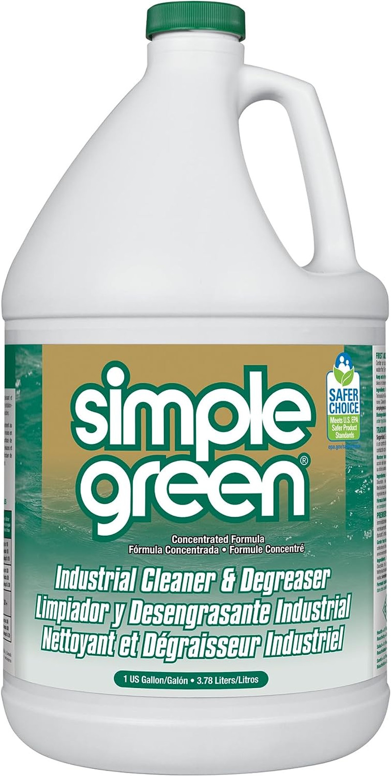 SIMPLE GREEN Industrial Cleaner and Degreaser, 1 US GALLON