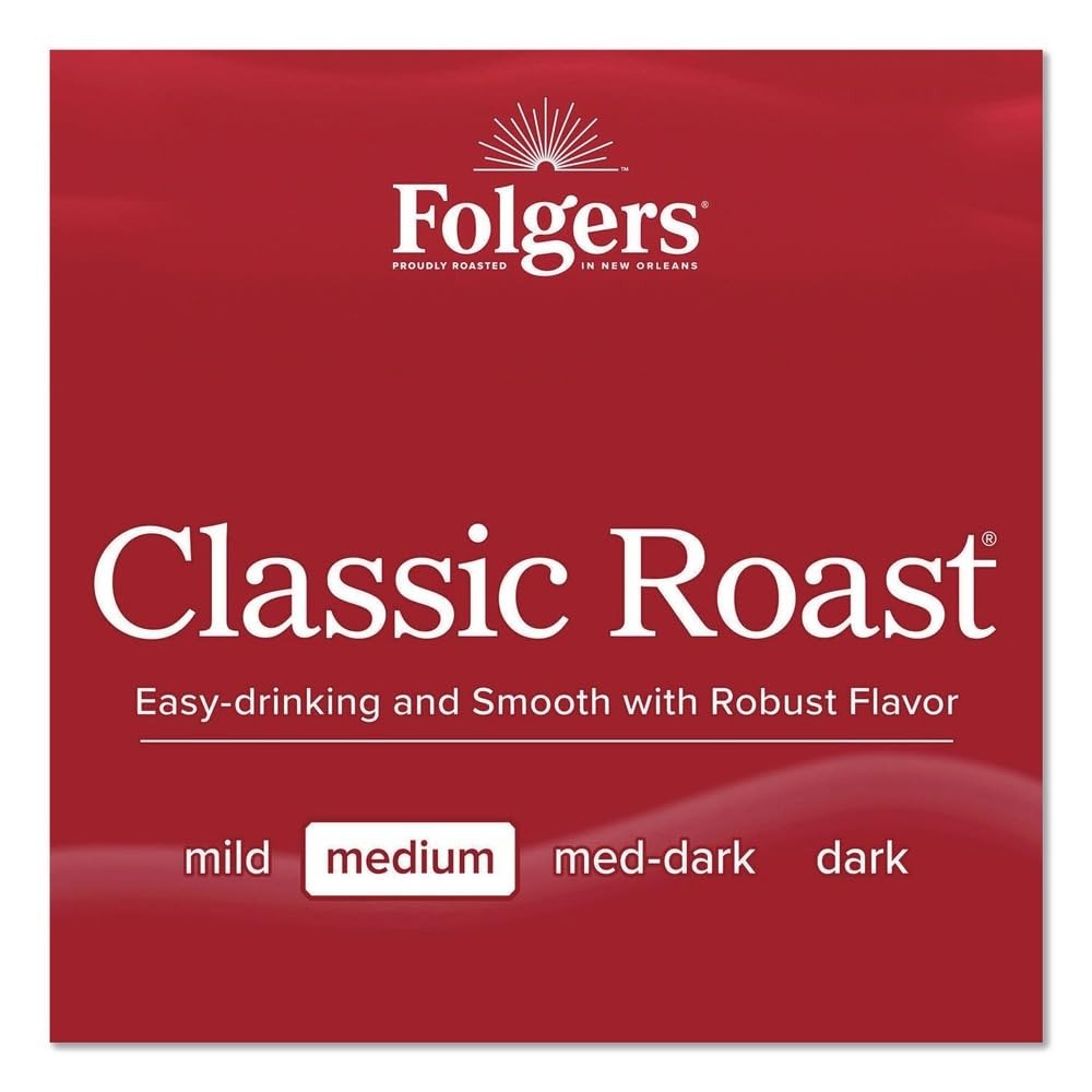 Folgers 2550052320 1.05 oz. Regular Coffee Filter Packs (40/Carton)