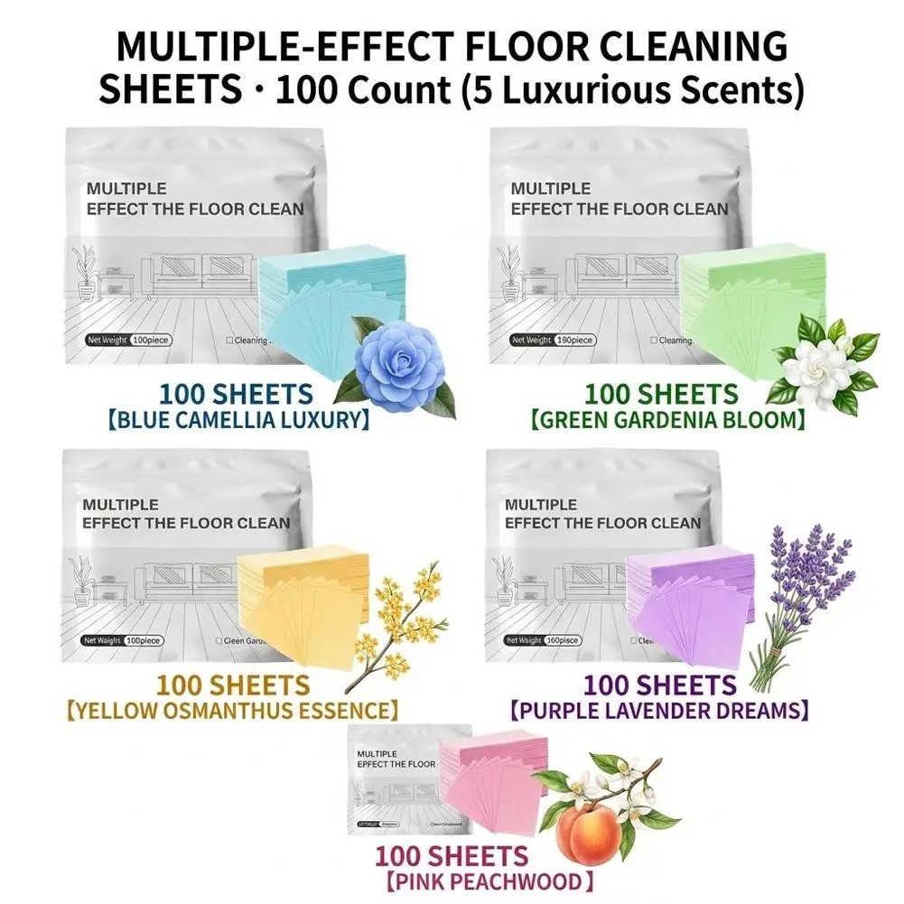 100pcs Multi-surface Floor Cleaning Tablets,Multiple Effect the floors Clean