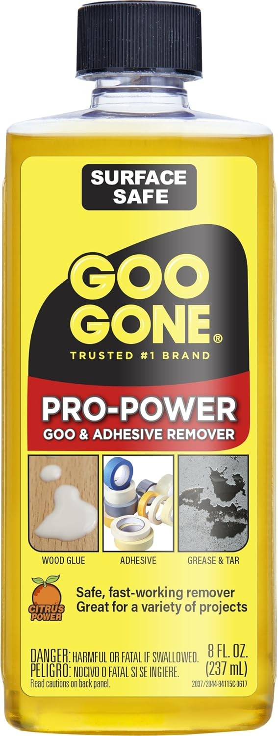 Goo Gone Pro Power Adhesive Remover – 8 Ounce