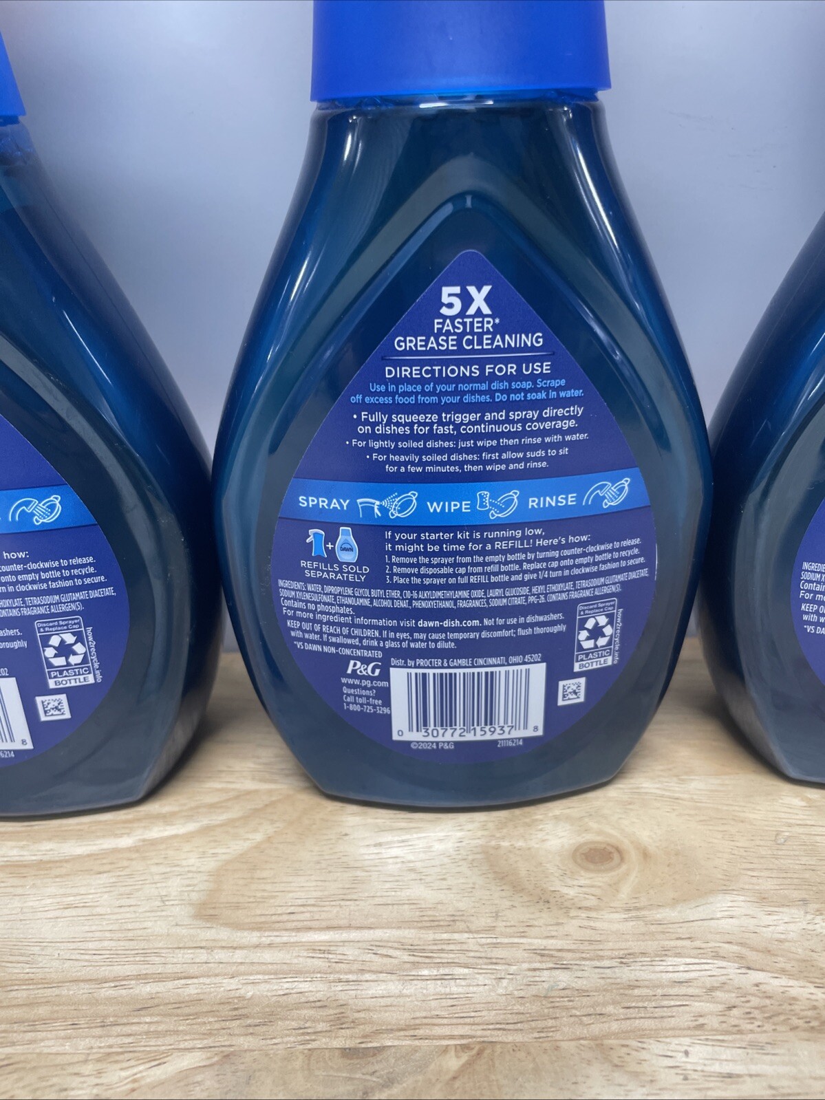 3 DAWN PLATINUM PLUS POWERWASH DISH SPRAY PUMPKIN SPICE SPECIAL EDITION
