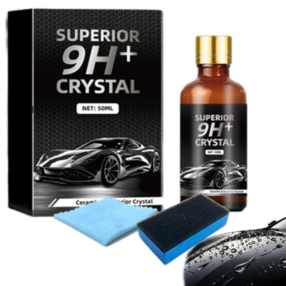 50ML Ceramic Car Coating Agent Kit – PTZ Crystal Serum, Advanced Ceramic Coating