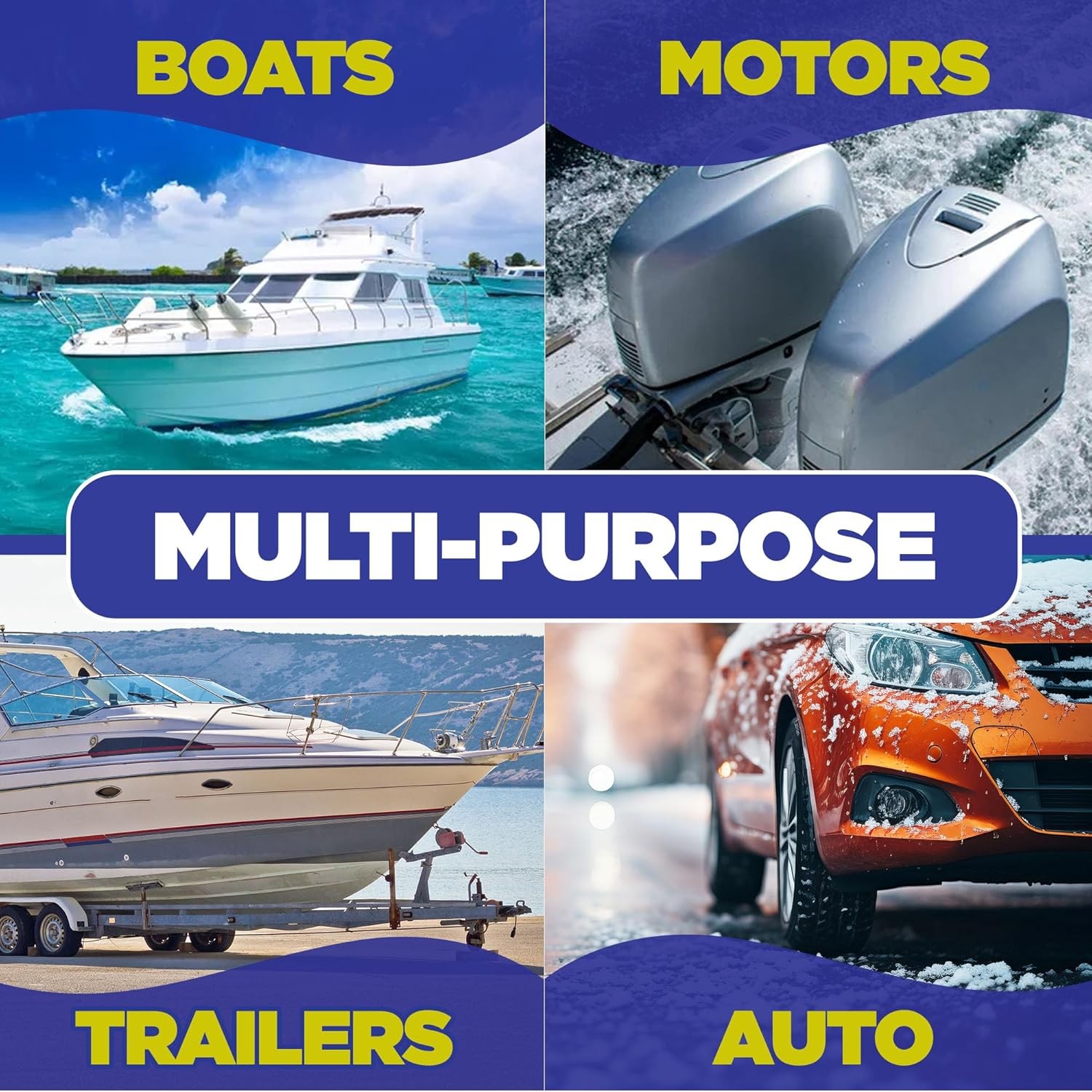Salt Remover Flush Kit with High-Pressure Hose- Salt Gone Applicator for Boat