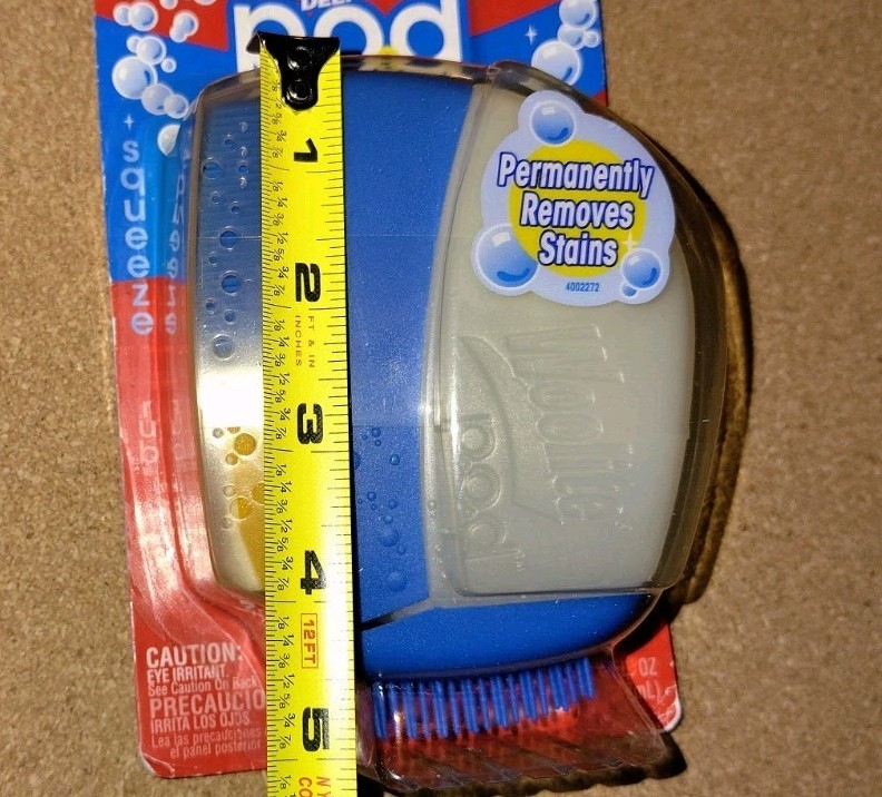 Woolite Portable Oxy Deep POD Carpet & Upholstery Cleaner W Scrubber Sealed Prop