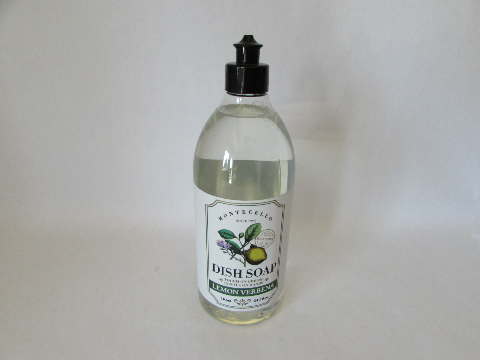 Montecello Liquid Dish Soap LEMON VERBENA 24.5 fl oz Home & Body Company