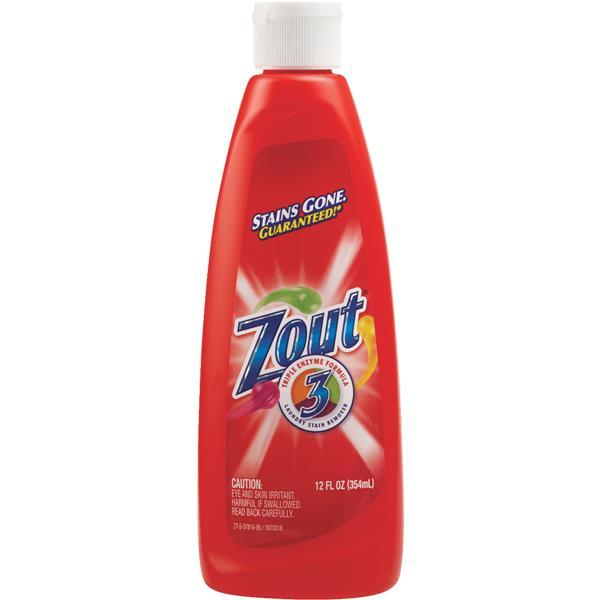 (12)- Zout 12 Oz Triple Enzyme Grass Dirt Food Stain Remover DIA 37816