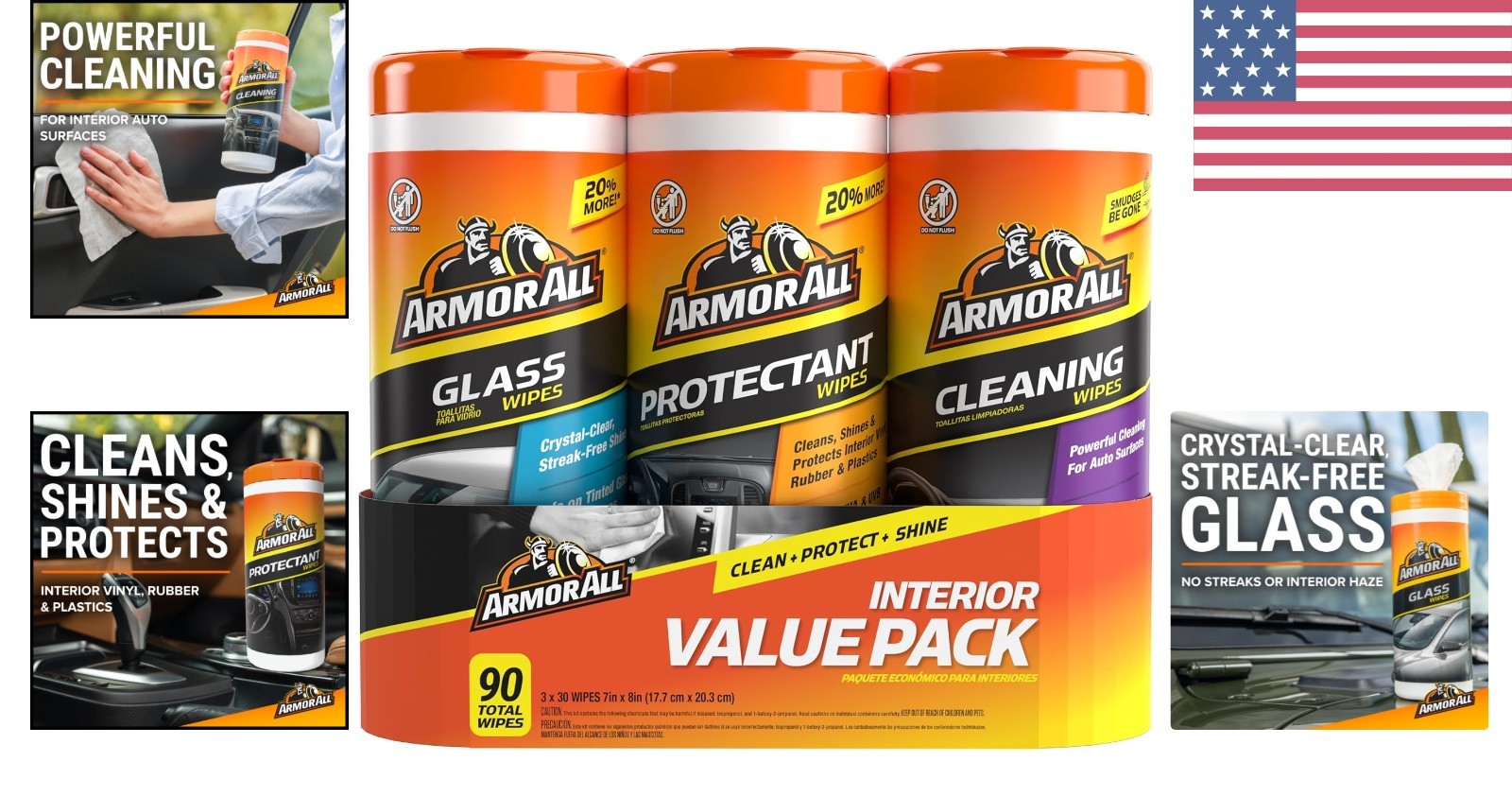 90 Disposable Car Wipes: Protect, Clean & Shine – Ideal for All Vehicle Surfaces