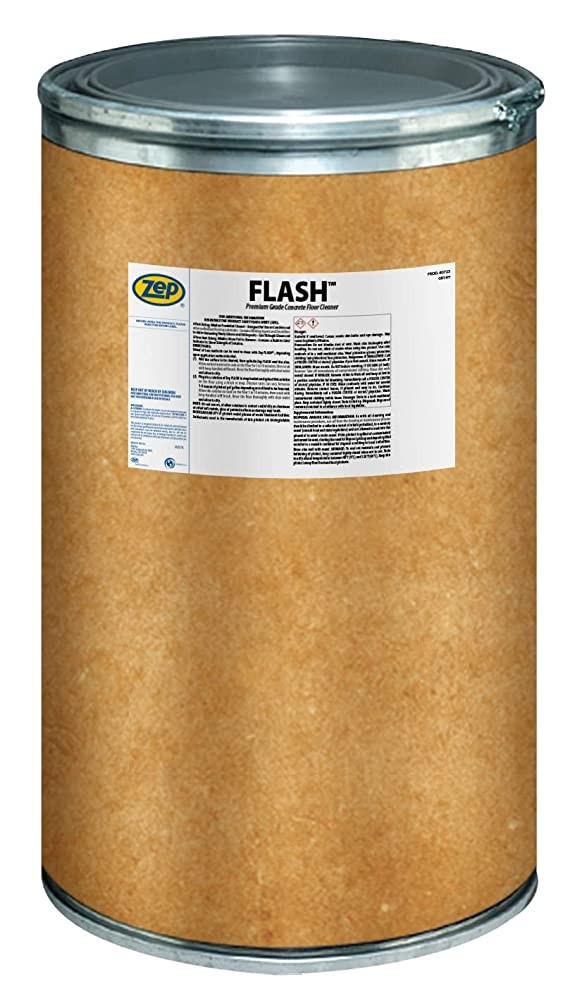 Zep Flash Powdered Concrete Floor Cleaner – 125lb (Case of 1) 72342 – Premium