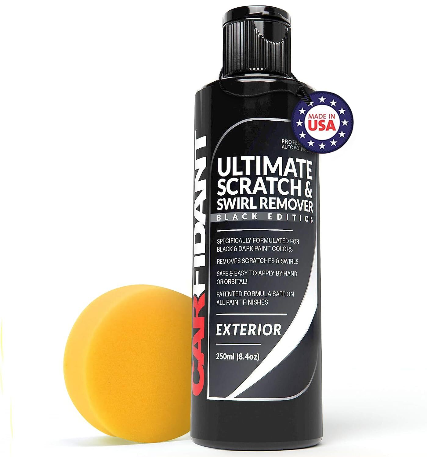 Black Car Scratch Remover – Ultimate and Swirl for Dark Paints – Solvent & Pa…