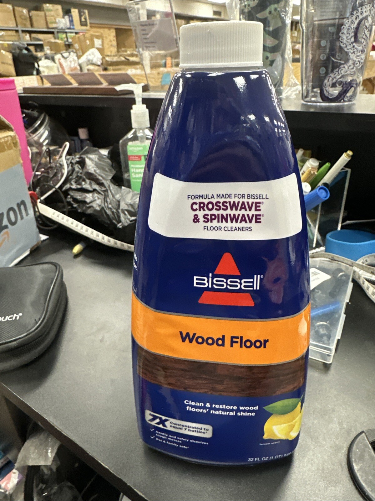 BISSELL Wood Floor Formula for CrossWave & SpinWave – 32oz bottle| 1929