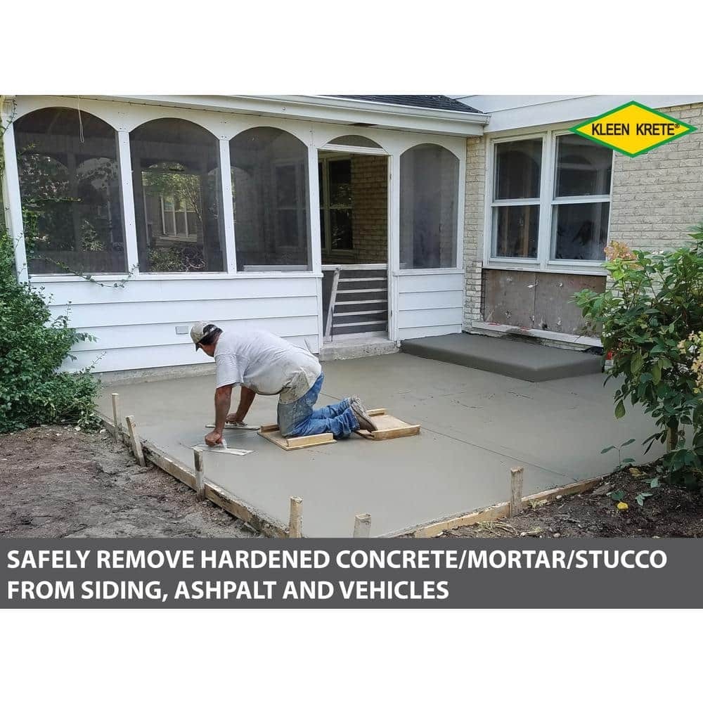 1 Gal Multipurpose Concrete Remover Dissolver Brick Wash Bottle Cleans Etches