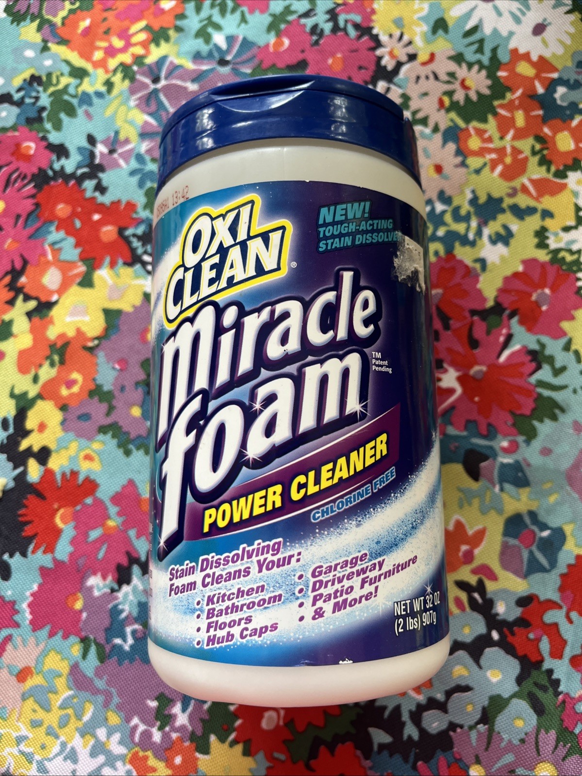 OxiClean Miracle Foam Power Cleaner Discontinued Powder 32 oz Oxi Clean 2 lbs