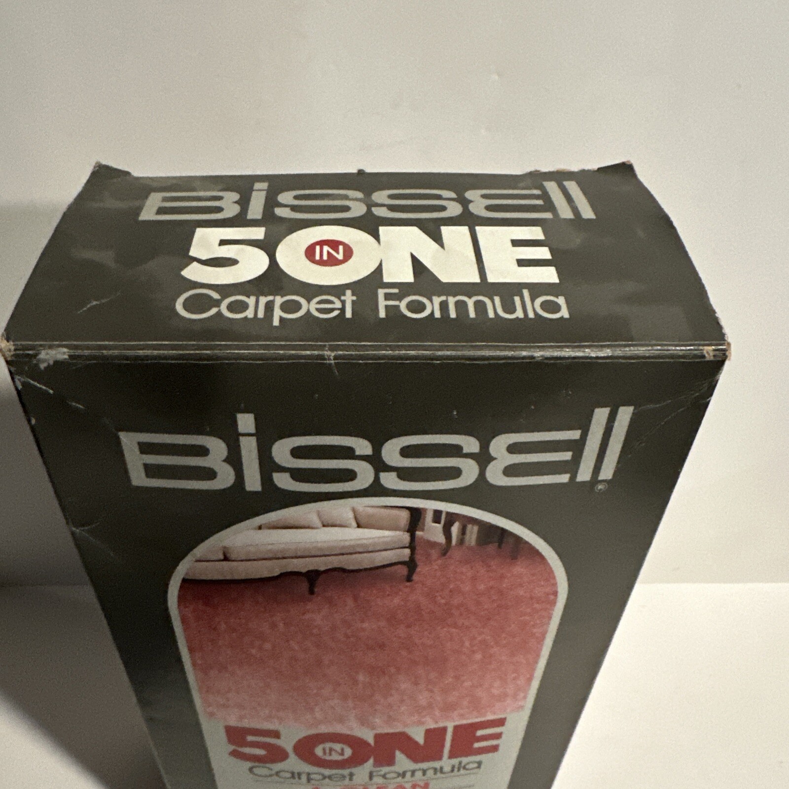 Vintage Bissell 5 In One Carpet Formula 1987 (5 LB Bottle) In Open Box 64 fl oz