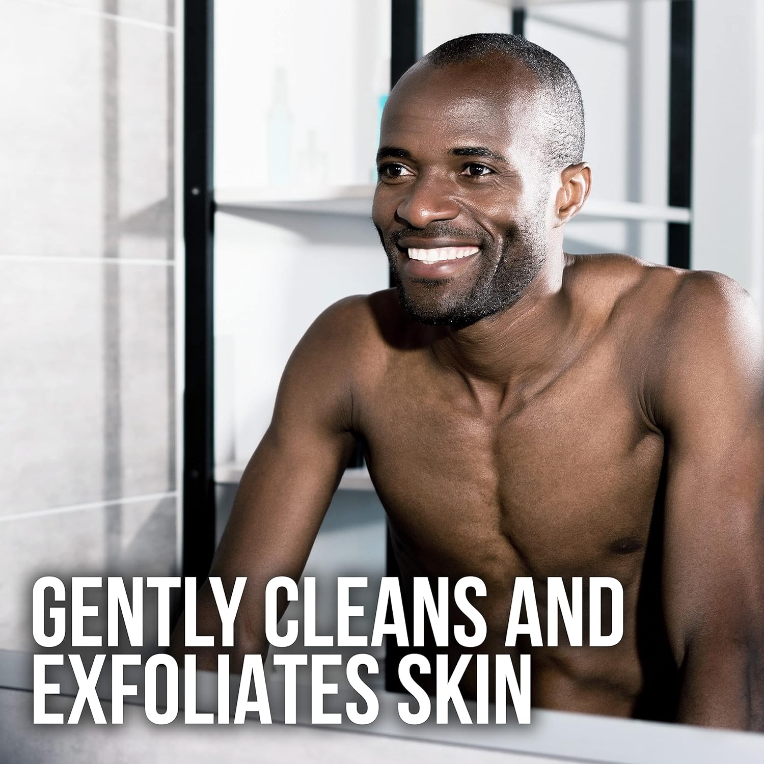 AXE Modern Shower Tool Skin Cleanser for Smoother Skin Detailer Exfoliates