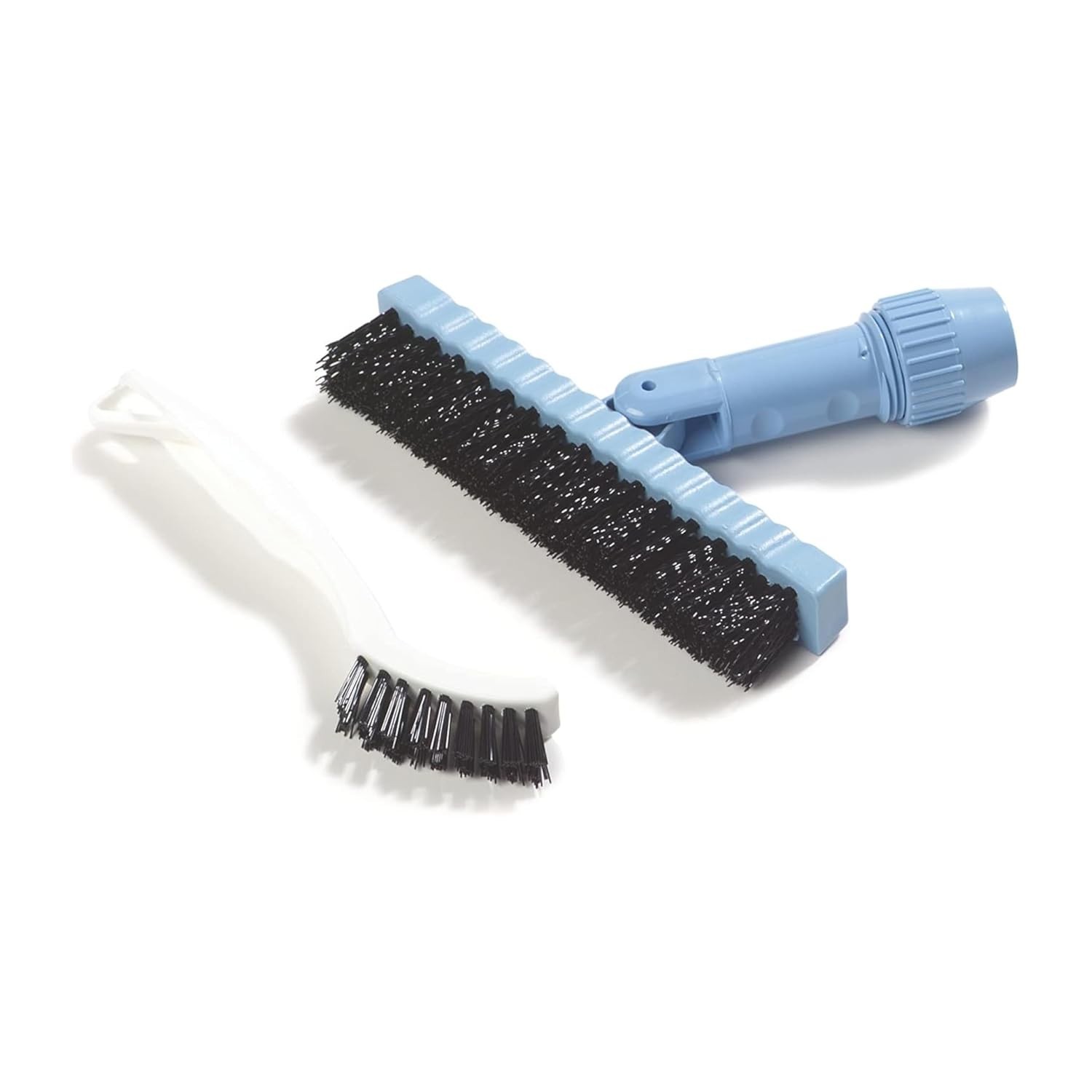 Flo-Pac Grout Brush with Nylon Bristles, Scrubber with Handle for Bathroom an…