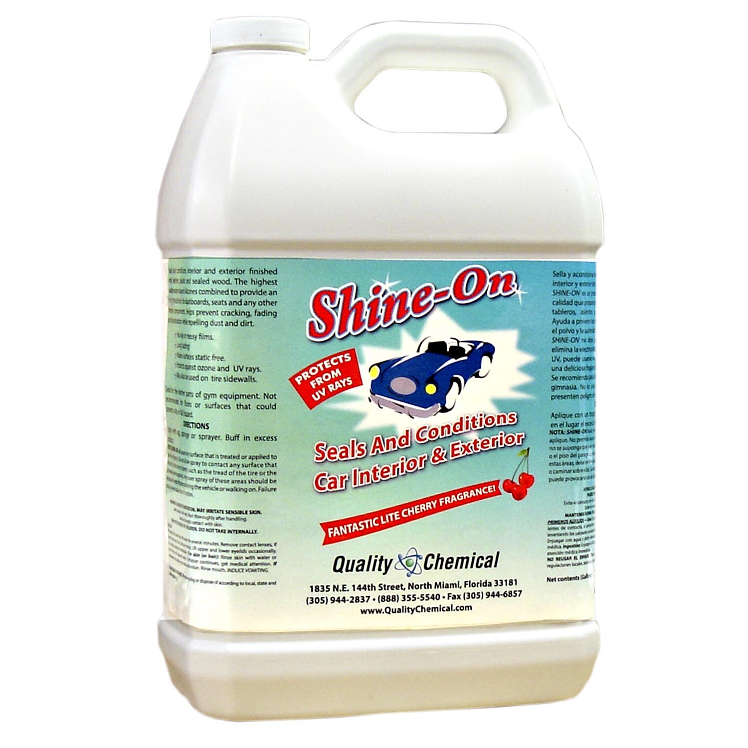 Shine On Automobile Protectant and Conditioner – 1 gallon f-style