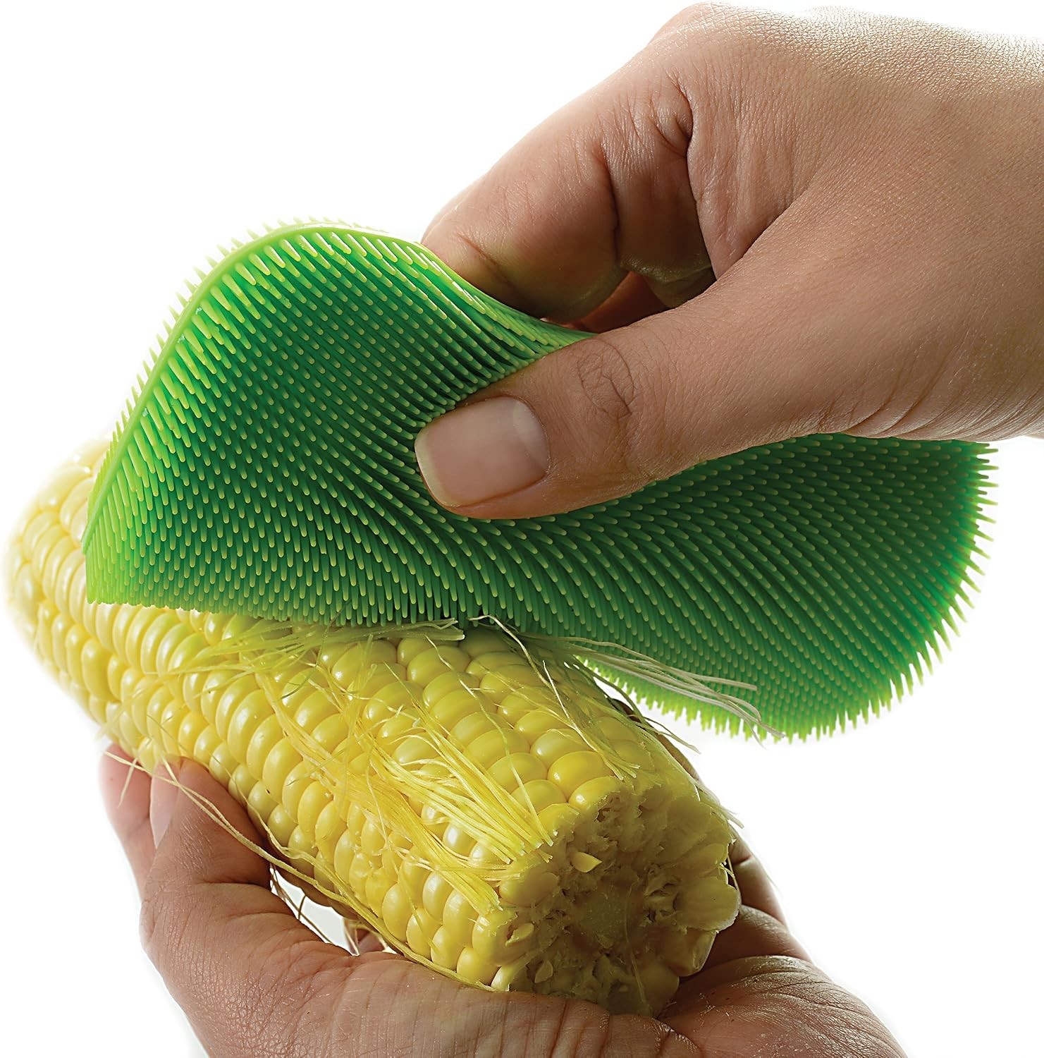Versatile Double-Sided Silicone Dish Brush – Heat Resistant & Dishwasher Safe