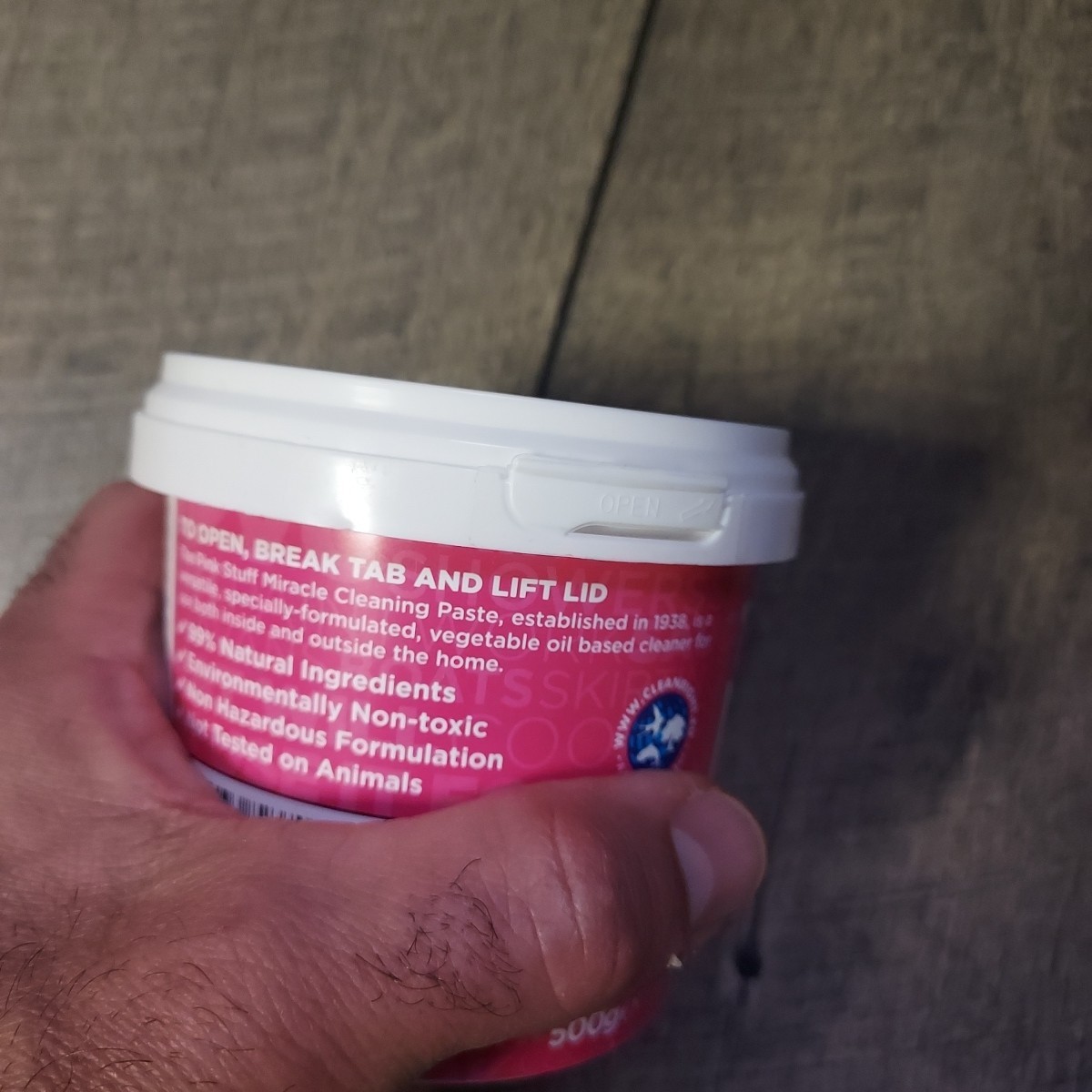 LOT OF 2 The Pink Stuff Miracle Cleaning Paste 17.6oz each Sealed