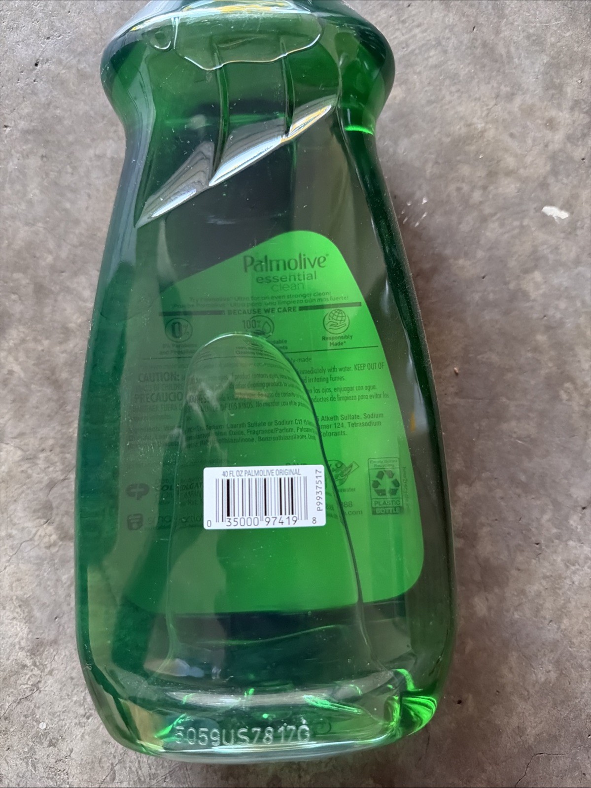 Palmolive Essential Clean Original Dish Liquid 40fl Oz