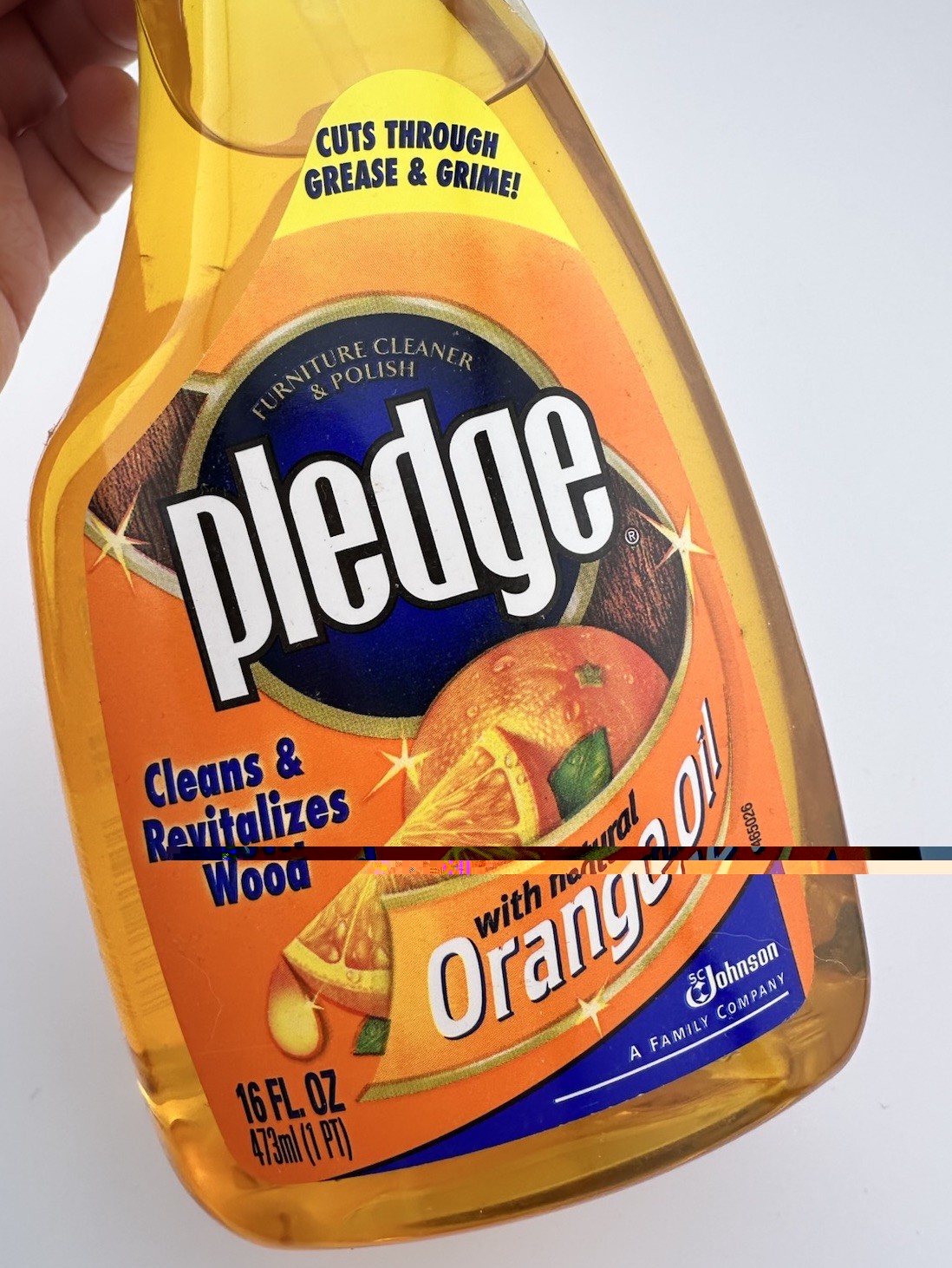 VTG Pledge With Natural Orange Oil Spray 16 fl oz Cleans Revitalizes 2001