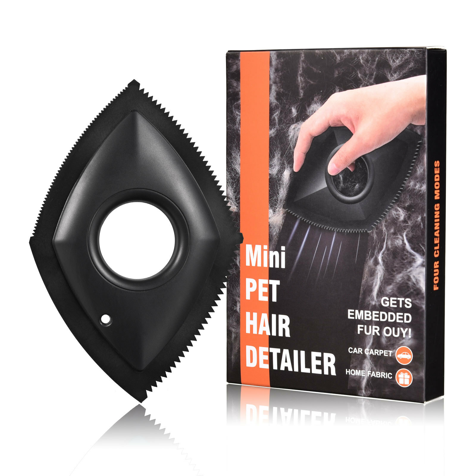 Pet Hair Remover Brush Mini Detailer Tool,For Cleaning Carpets,Sofas,Car cushion