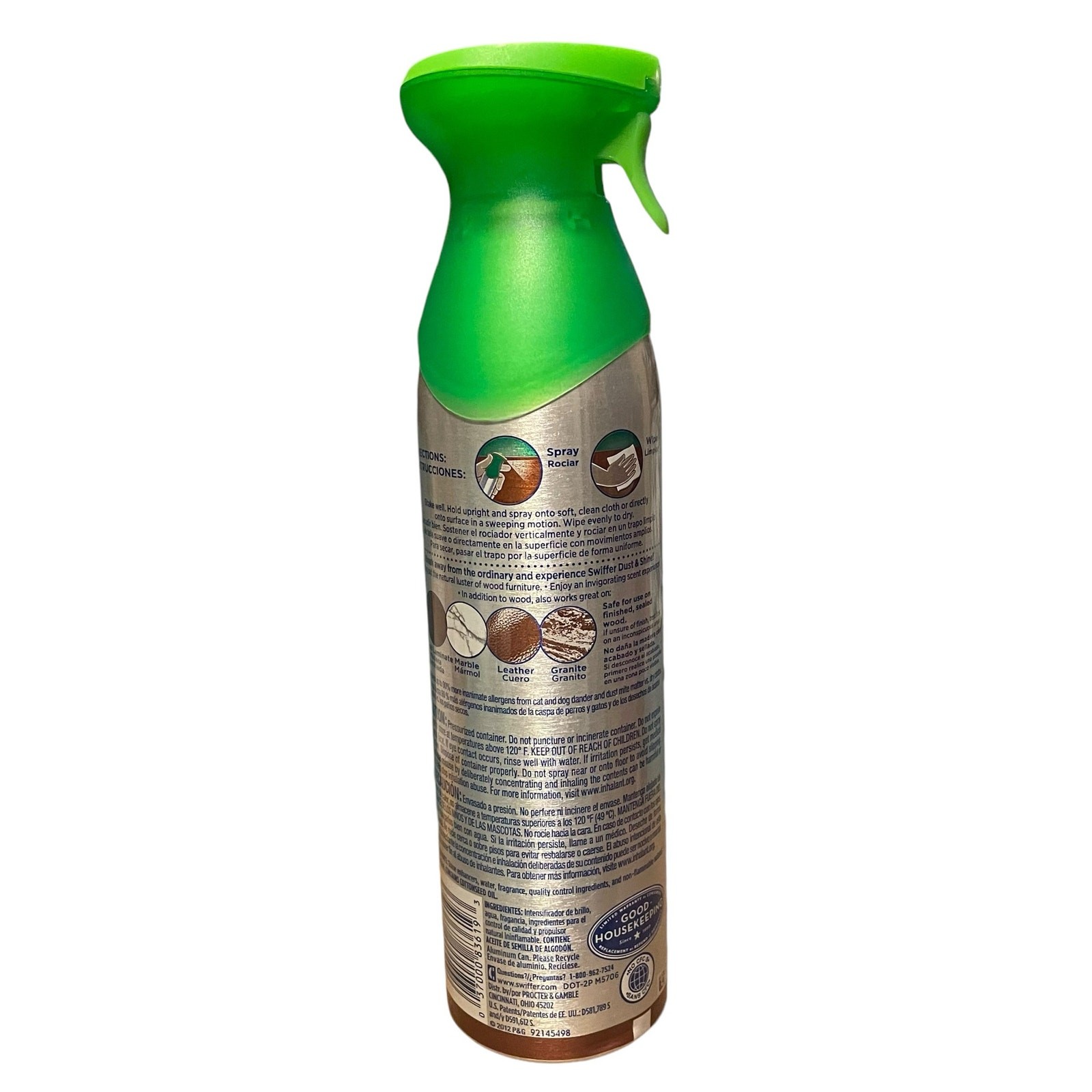 Swiffer Dust & Shine Furniture Spray Gain Original Fresh Scent NEW RARE 9.7 oz