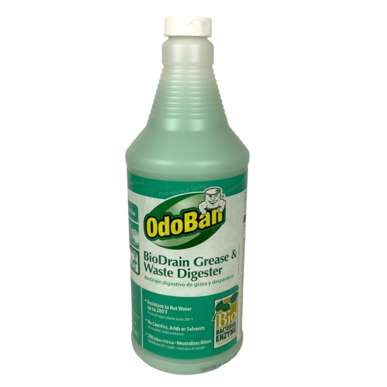 Lot of 3 OdoBan BioDrain Grease and Waste Digester Professional Series 1 Qt Each