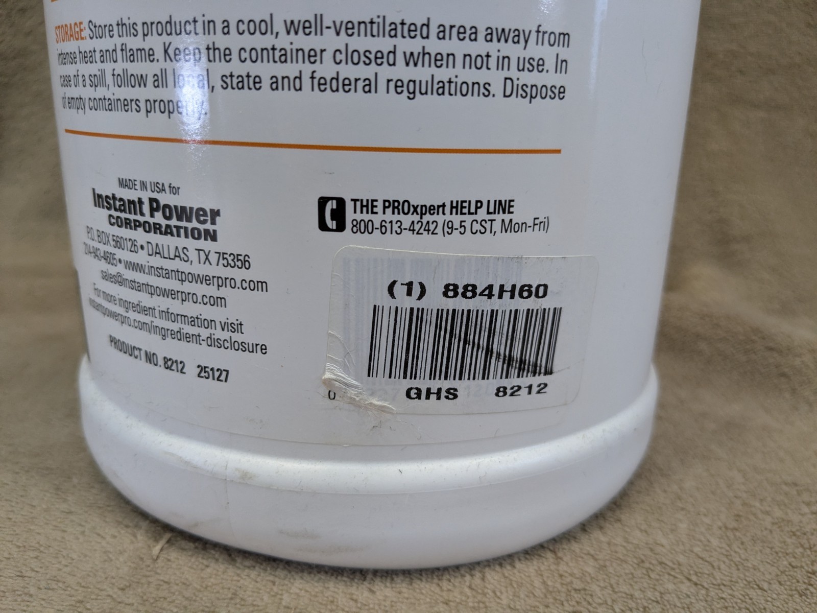 Instant Power Professional 8212 Urine Salt Dissolver, 1 Gal, Mint Fragance