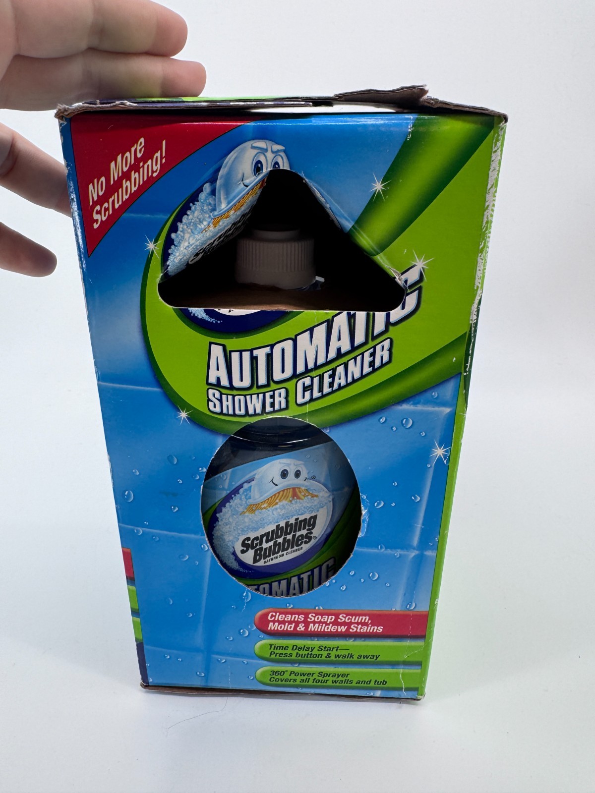 Scrubbing Bubbles Automatic Bath Shower Cleaner w 2 Refills