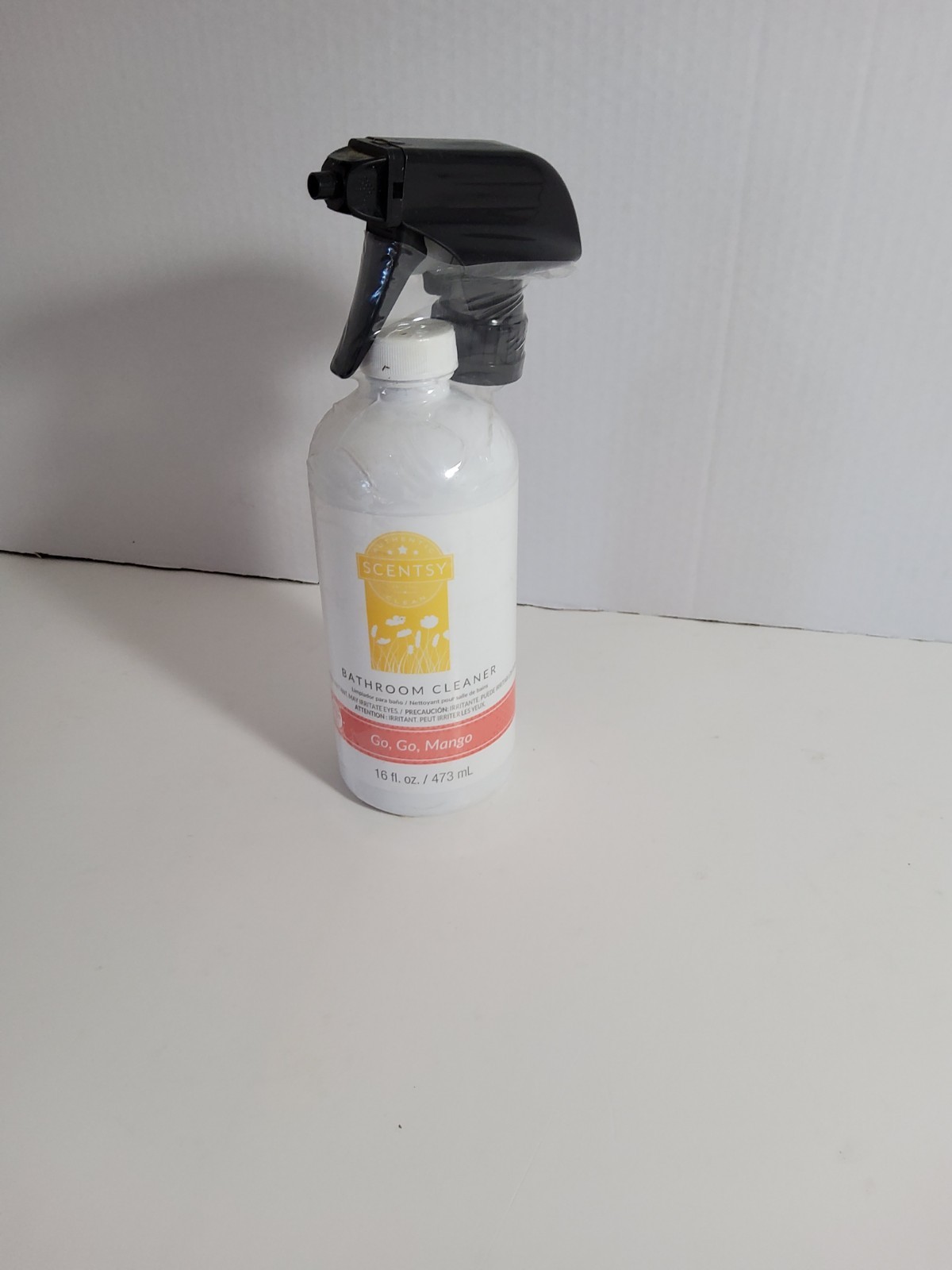 🧼🥭 Scentsy Bathroom Cleaner – Go, Go, Mango – 16 fl oz / 473 mL