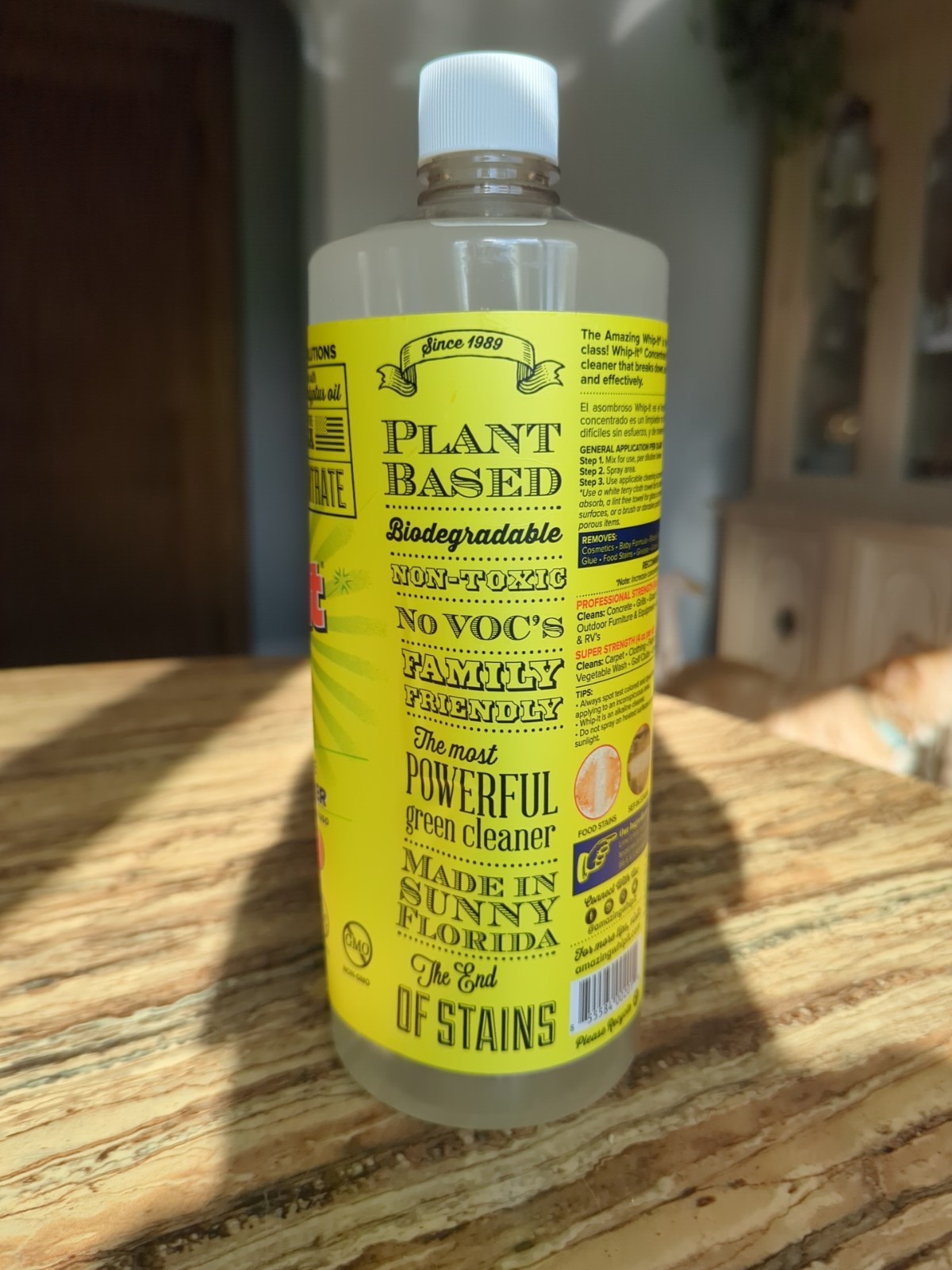 The Amazing Whip-It Earth Friendly Multi-Purpose Cleaner 32oz Concentrate