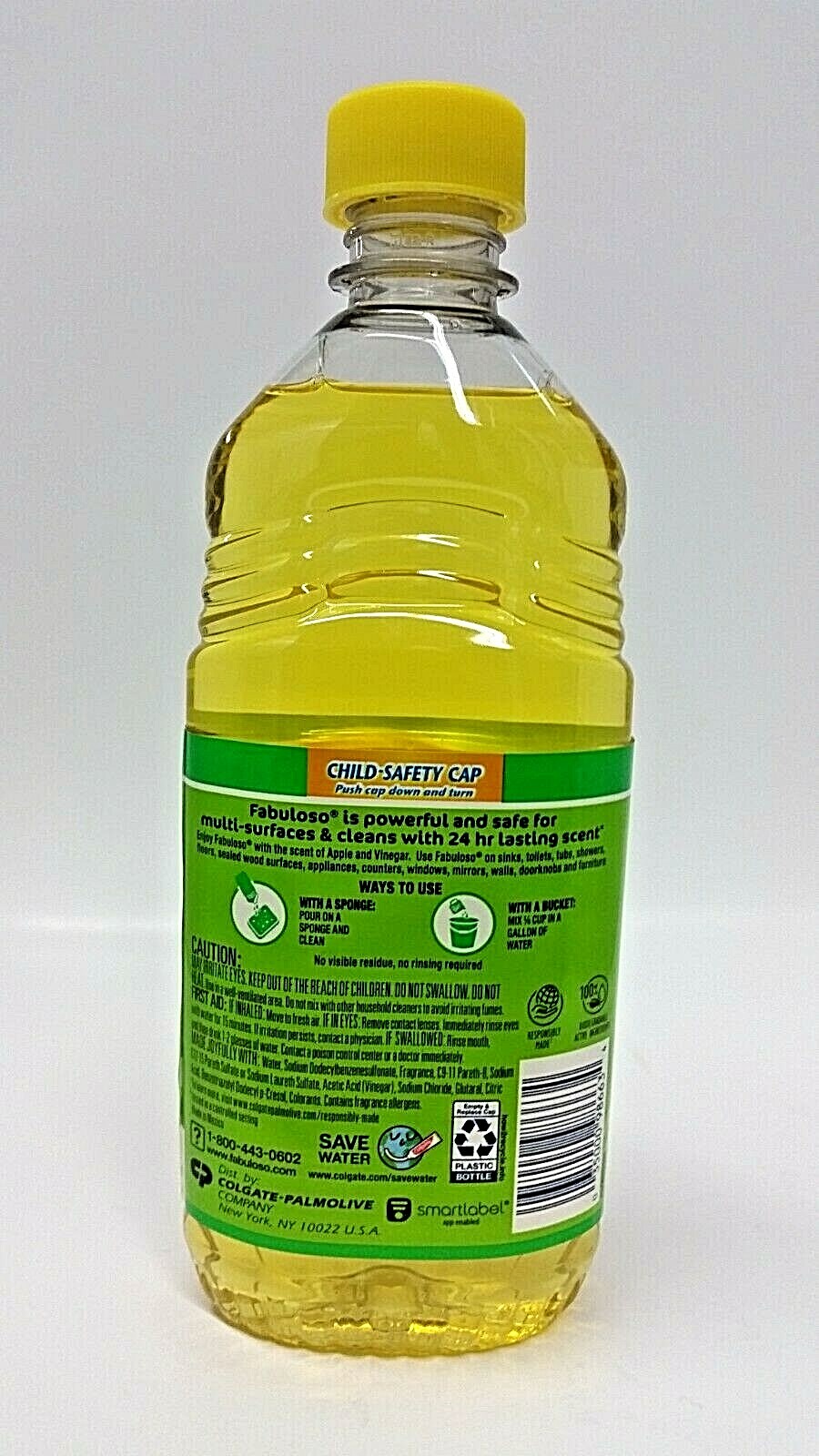 (LOT 6 Bottles)Fabuloso VINEGAR APPLE All Purpose Cleaner 16.9 ozEa Bottle NEW
