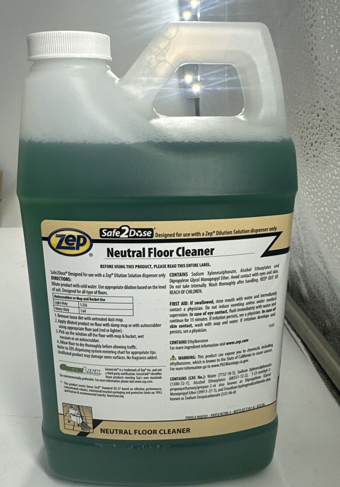 ZEP NEUTRAL FLOOR CLEANER