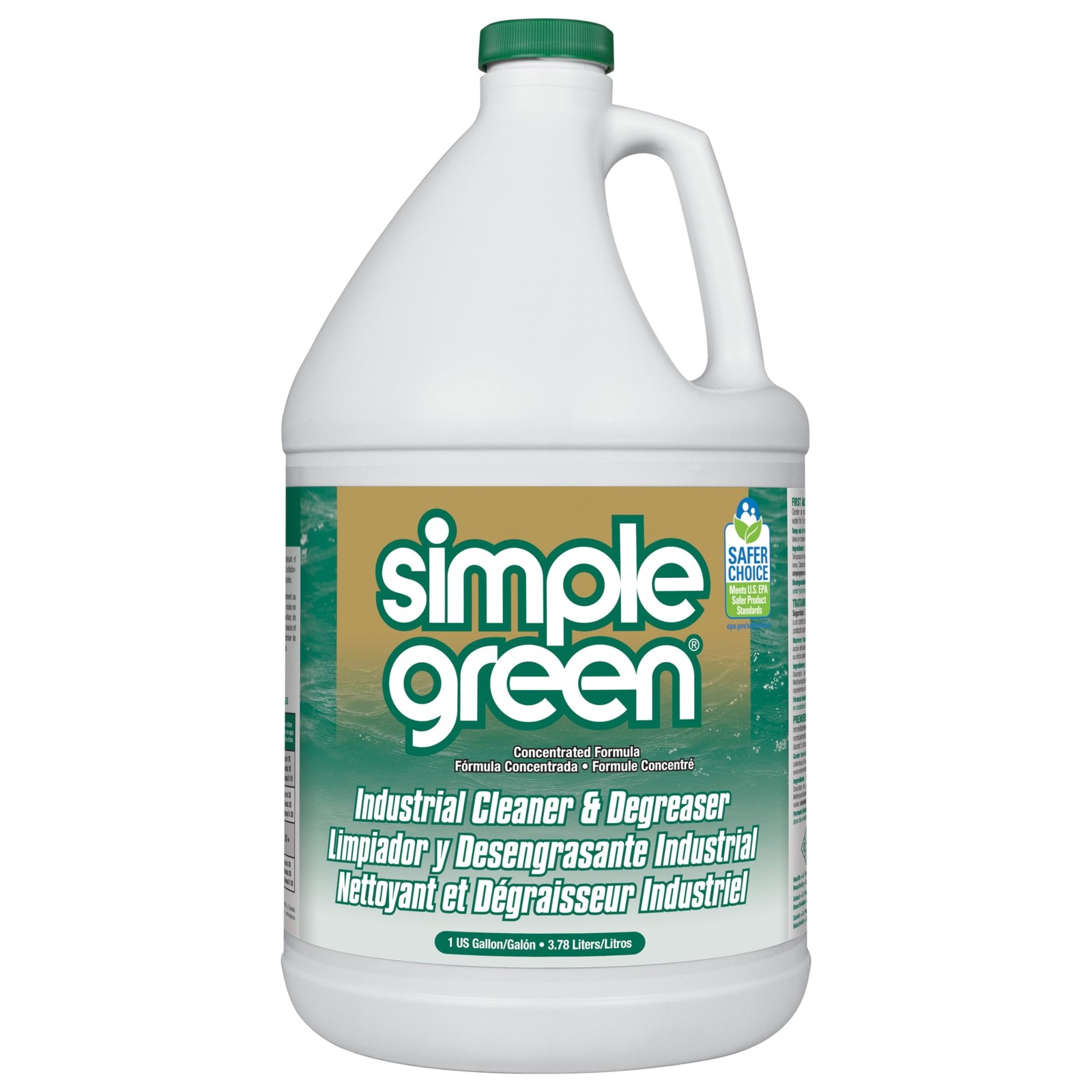 SMP13005 – Simple Green Industrial Cleaner and Degreaser 128 Fl Oz (Pack of 1)