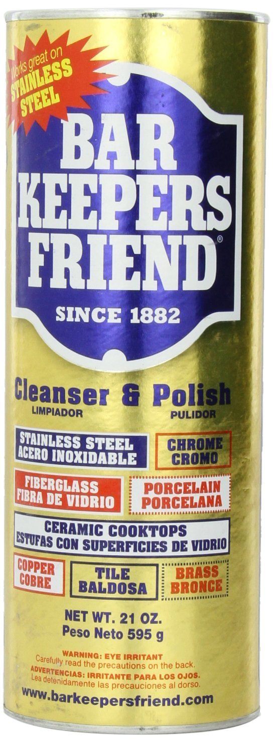 Bar Keepers Friend Cleaner 21 oz Multi Surface Cleanser and Polish