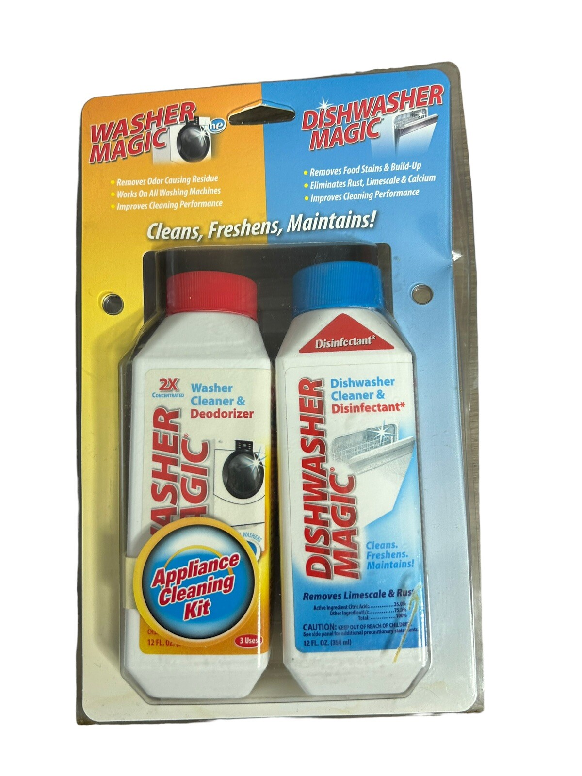 Summit Iron Out Appliance clean kit washer magic dishwasher magic