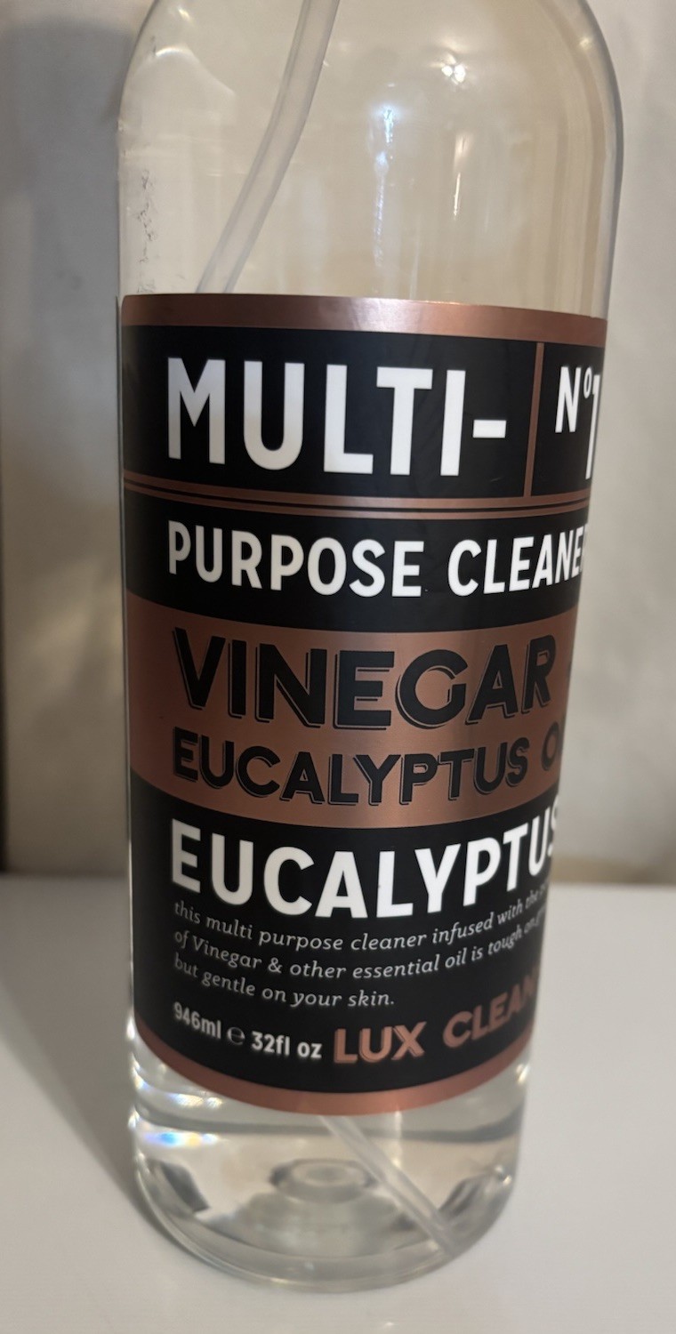 Home & Body Company Lux No. 1 Vinegar EUCALYPTUS Multi-Purpose Cleaner 32 oz