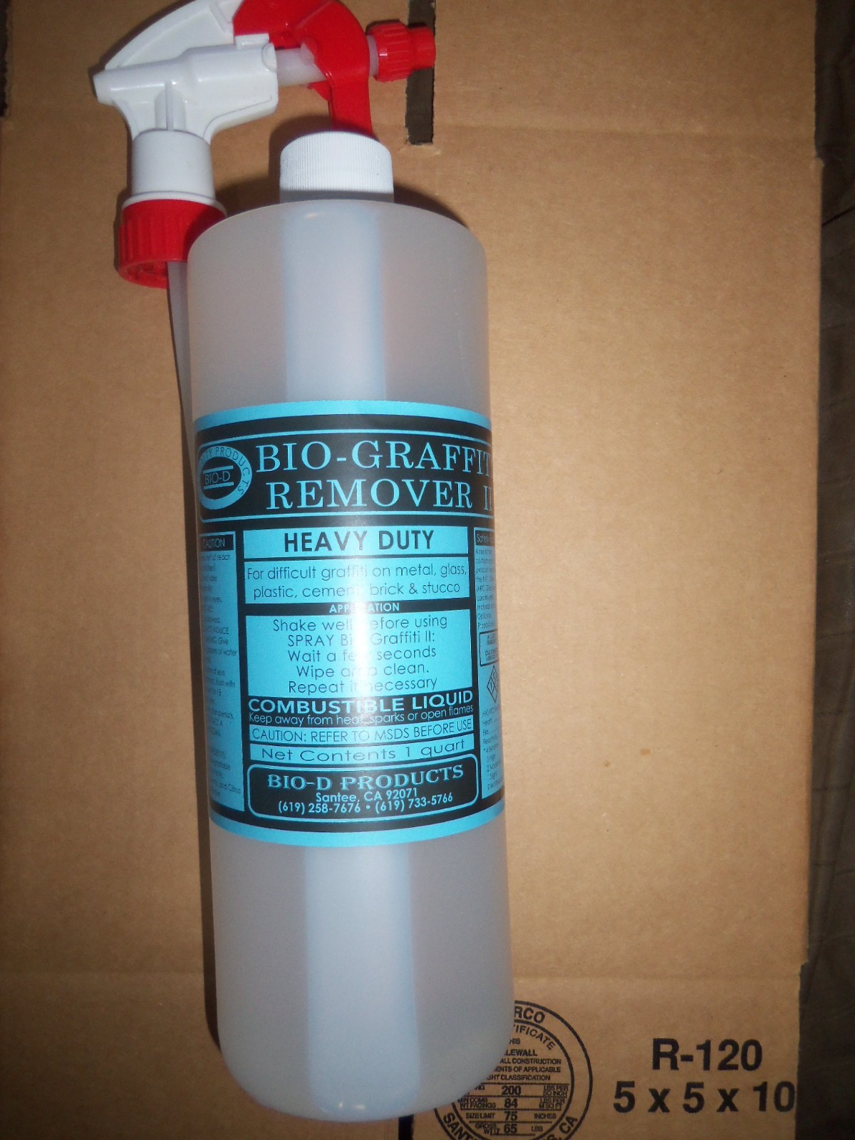 Bio-D Products, Bio – Graffiti Remover 2 ll, Cleaner Cleans Paint and Grafitti