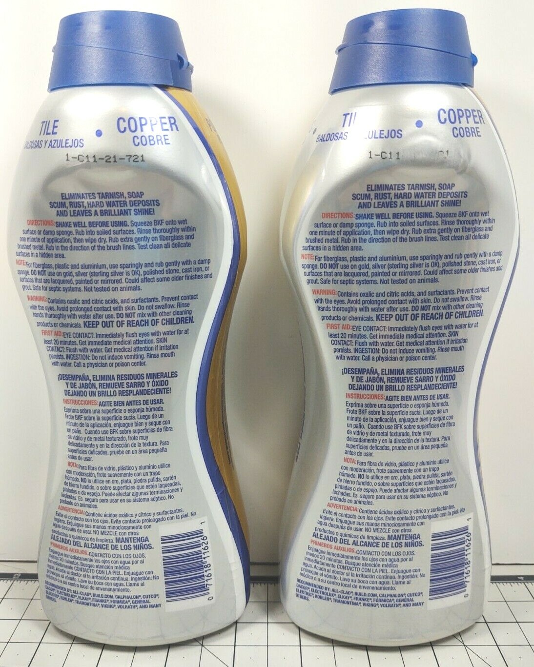 2X Bar Keepers Friend Soft Cleanser 26oz Removes, Rust, Lime, Stains & Tarnish.