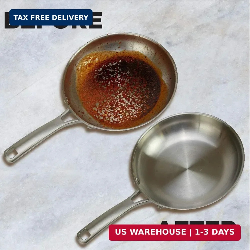 Weiman Stainless Steel Sink and Pots & Pans Cleaner and Polish