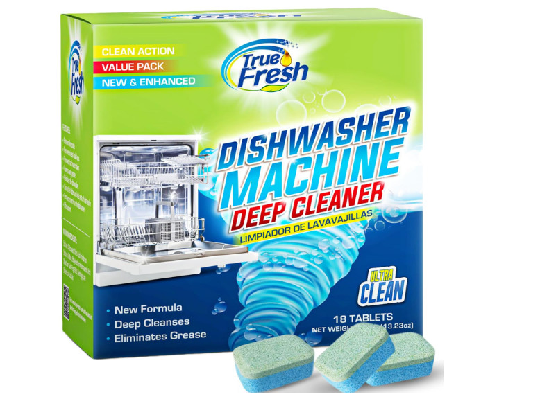 Dishwasher Cleaner & Deodorizer Tablets 18-Pack 20g Each – Powerful Limescale…